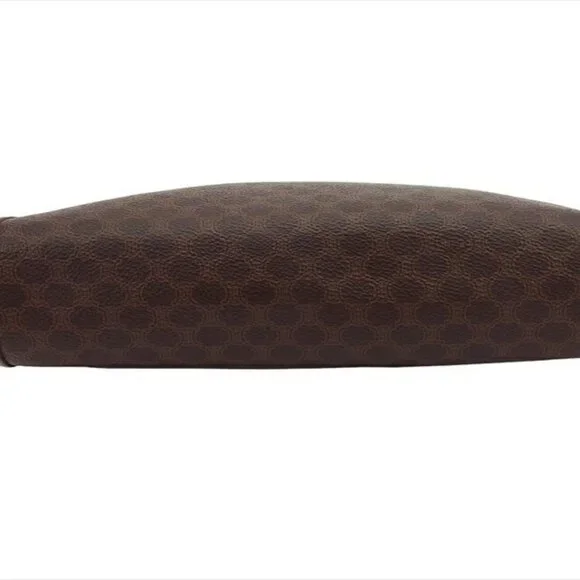 CELINE Clutch bag Brown beige gold Women Authentic secondhand - Picture 3 of 8